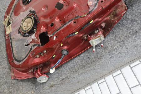 1991-1997 Toyota Land Cruiser Left Rear Door Medium Red Pearl ( 3H4 ) 6700360111