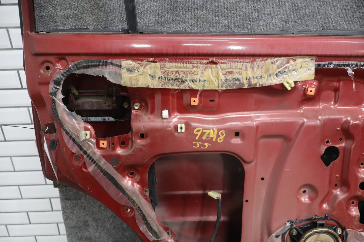 1991-1997 Toyota Land Cruiser Left Rear Door Medium Red Pearl ( 3H4 ) 6700360111