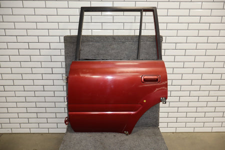 1991-1997 Toyota Land Cruiser Left Rear Door Medium Red Pearl ( 3H4 ) 6700360111