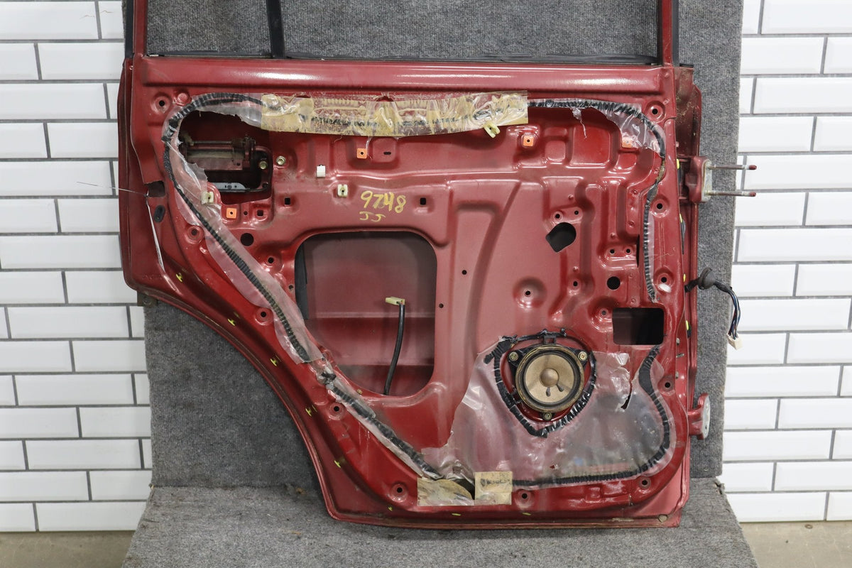1991-1997 Toyota Land Cruiser Left Rear Door Medium Red Pearl ( 3H4 ) 6700360111