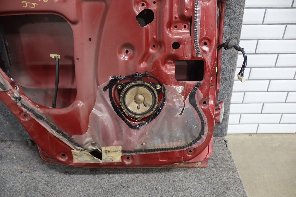 1991-1997 Toyota Land Cruiser Left Rear Door Medium Red Pearl ( 3H4 ) 6700360111