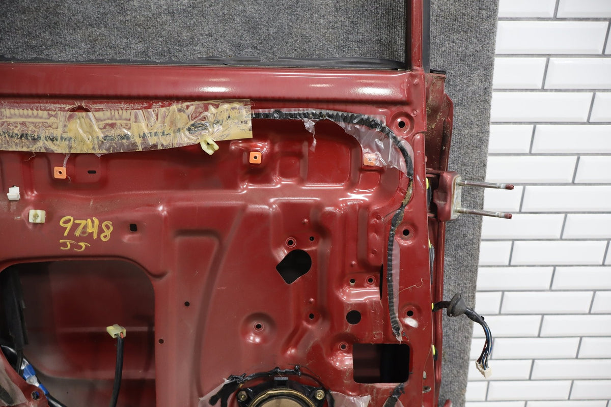 1991-1997 Toyota Land Cruiser Left Rear Door Medium Red Pearl ( 3H4 ) 6700360111