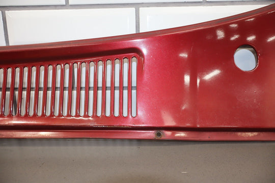 1991 - 1997 Toyota Land Cruiser Metal Front Center Cowl Vent Panel Med Red (3H4)