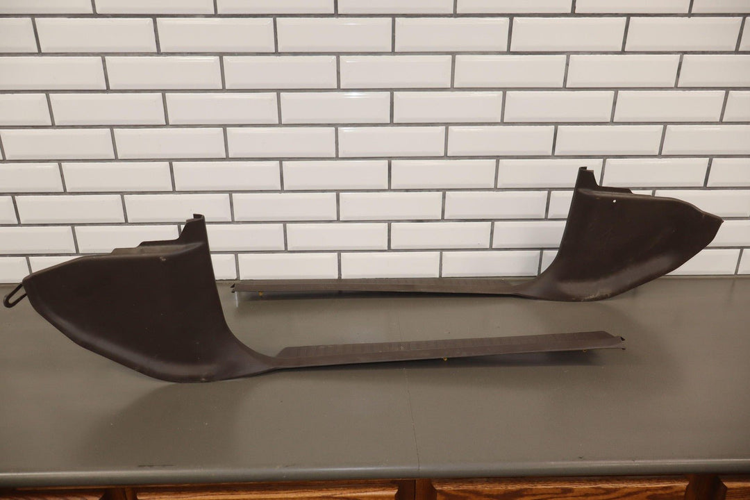 1991 - 1997 Toyota Land Cruiser Pair of Front Door Entry Sill Plates *Missing Tab*