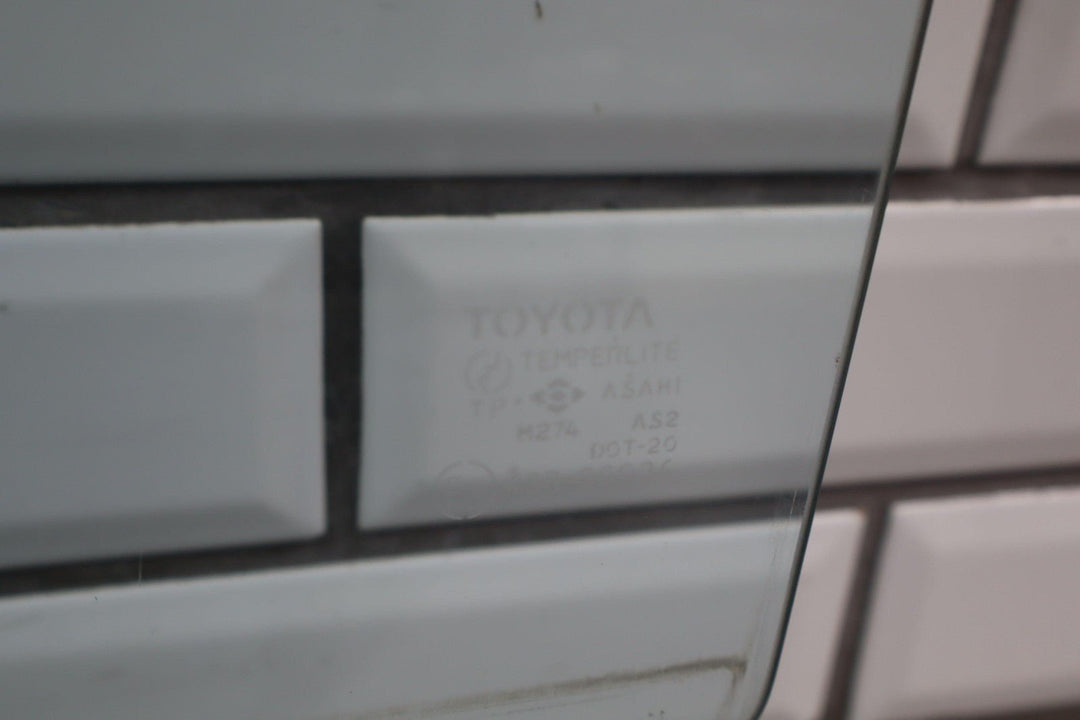 1991 - 1997 Toyota LandCruiser REAR Left Driver Door Window Glass Only