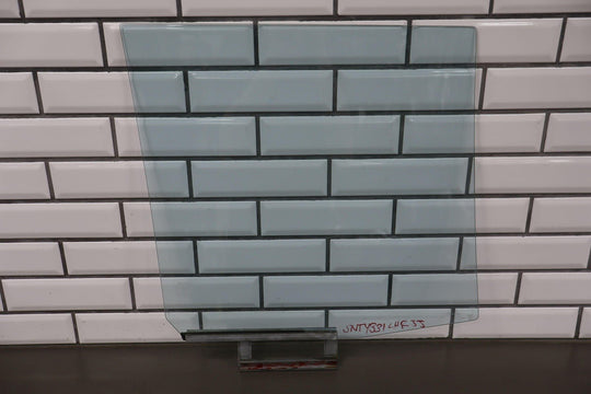 1991 - 1997 Toyota LandCruiser REAR Left Driver Door Window Glass Only