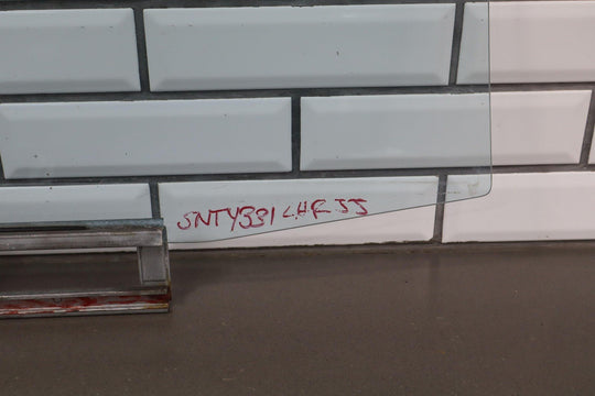 1991 - 1997 Toyota LandCruiser REAR Left Driver Door Window Glass Only