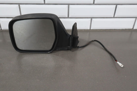 1991 - 1998 Toyota Land Cruiser Left Driver Power Door Mirror (Black)