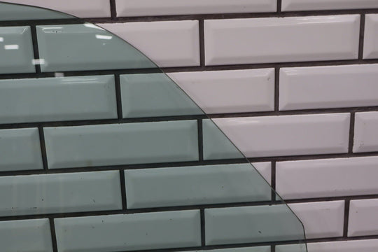 1991 - 1998 Toyota Land Cruiser Left Front Door Window 6811160060 OEM