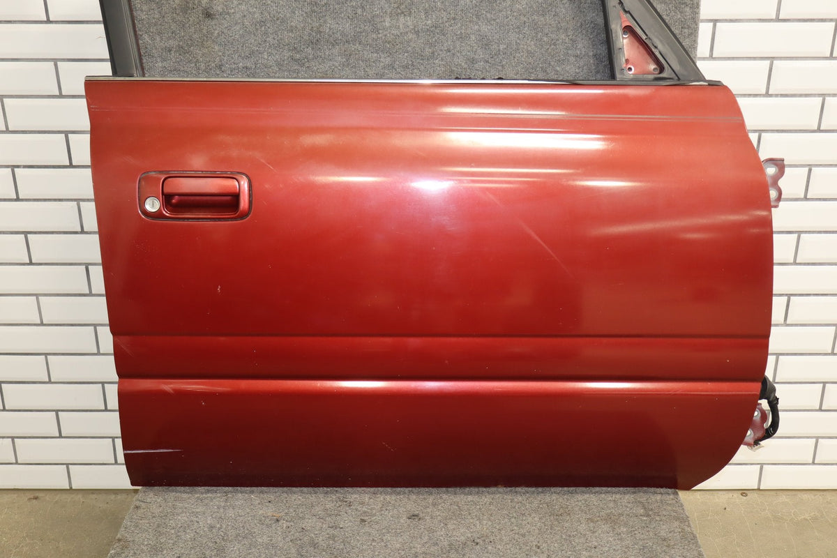 1991-1998 Toyota Land Cruiser Right Front Door Medium Red Pearl 3H4 6700160351