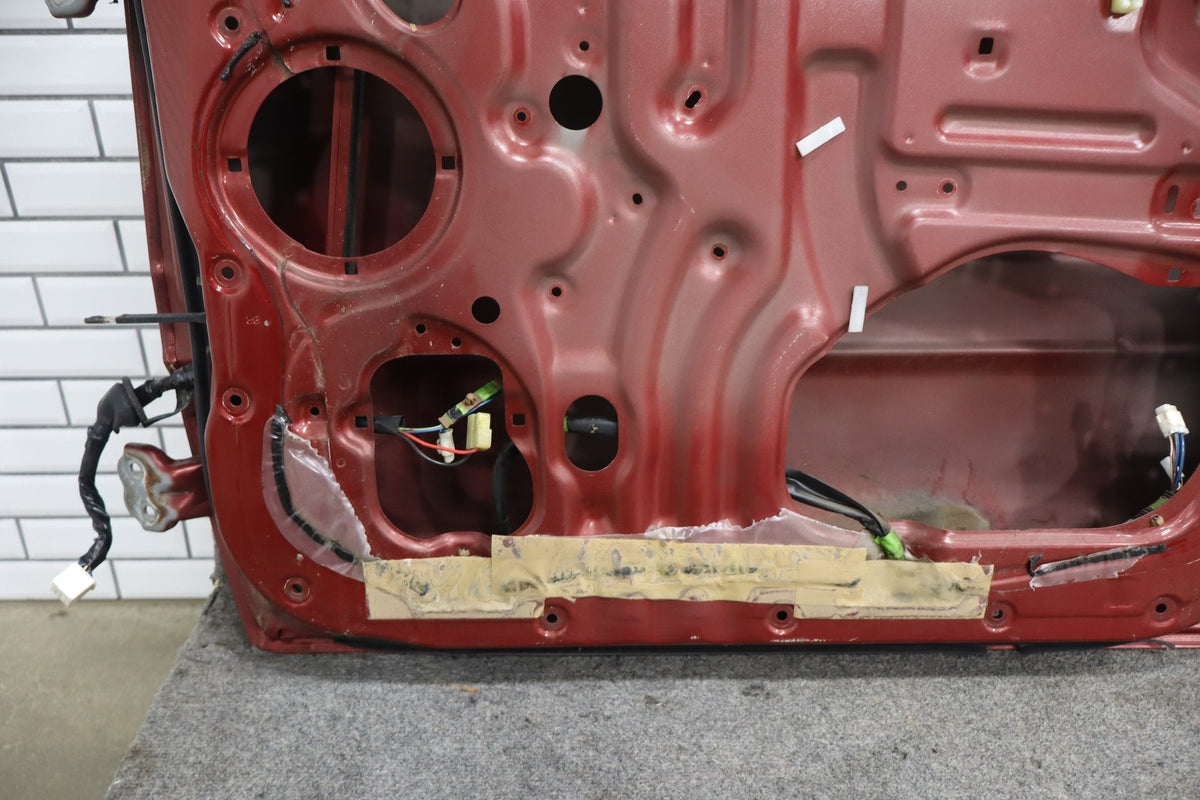 1991-1998 Toyota Land Cruiser Right Front Door Medium Red Pearl 3H4 6700160351