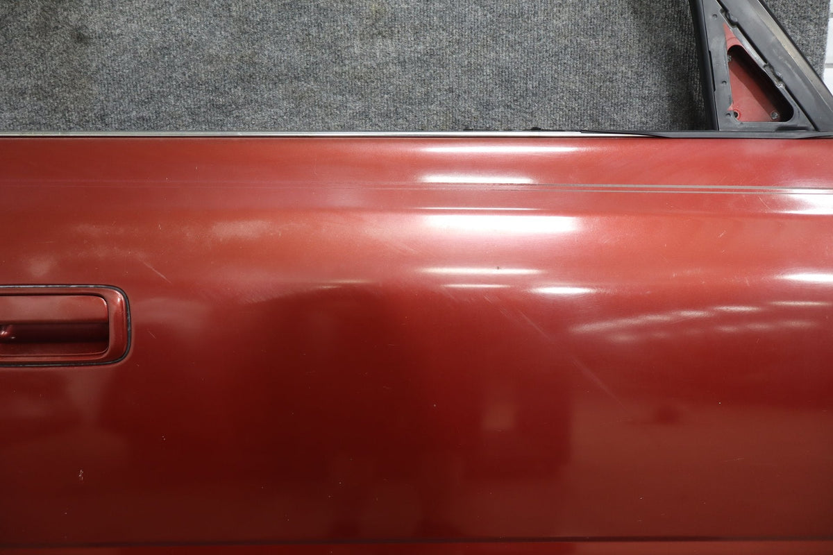 1991-1998 Toyota Land Cruiser Right Front Door Medium Red Pearl 3H4 6700160351