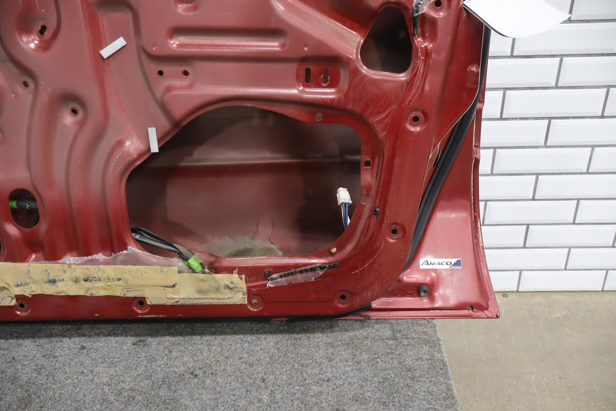 1991-1998 Toyota Land Cruiser Right Front Door Medium Red Pearl 3H4 6700160351