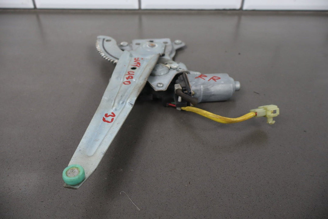 1991 - 1998 Toyota Land Cruiser Right Rear Window Regulator 6980360010 OEM