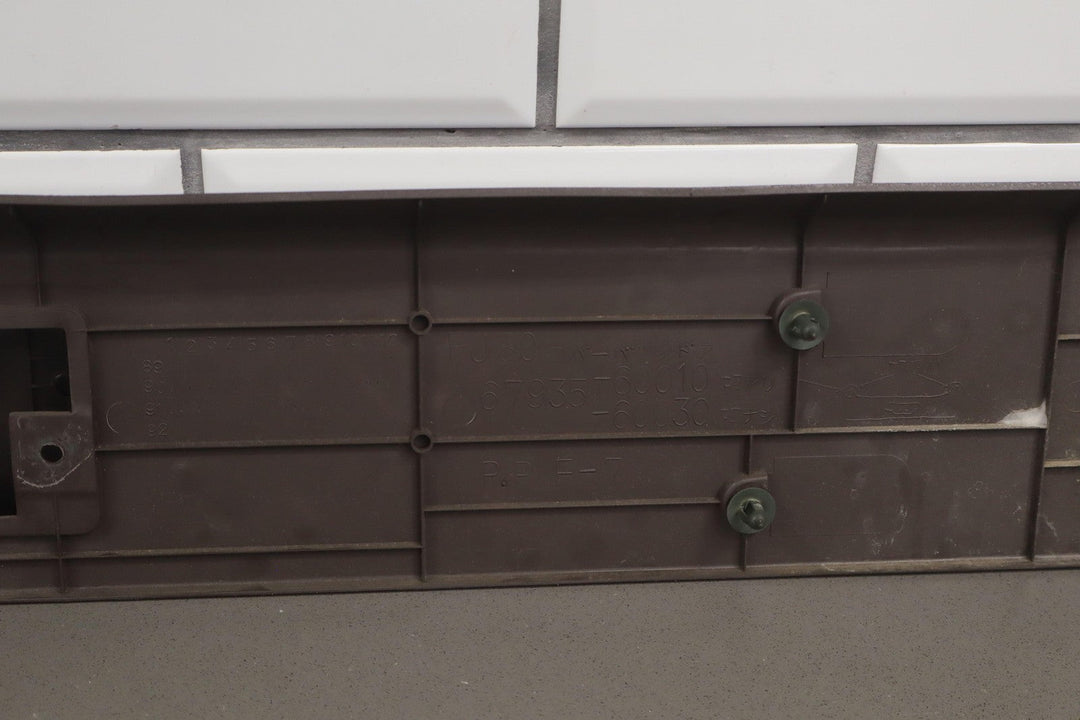 1991 - 1998 Toyota LandCruiser Upper Tailgate Interior Trim Panel W/Handle