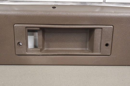 1991 - 1998 Toyota LandCruiser Upper Tailgate Interior Trim Panel W/Handle
