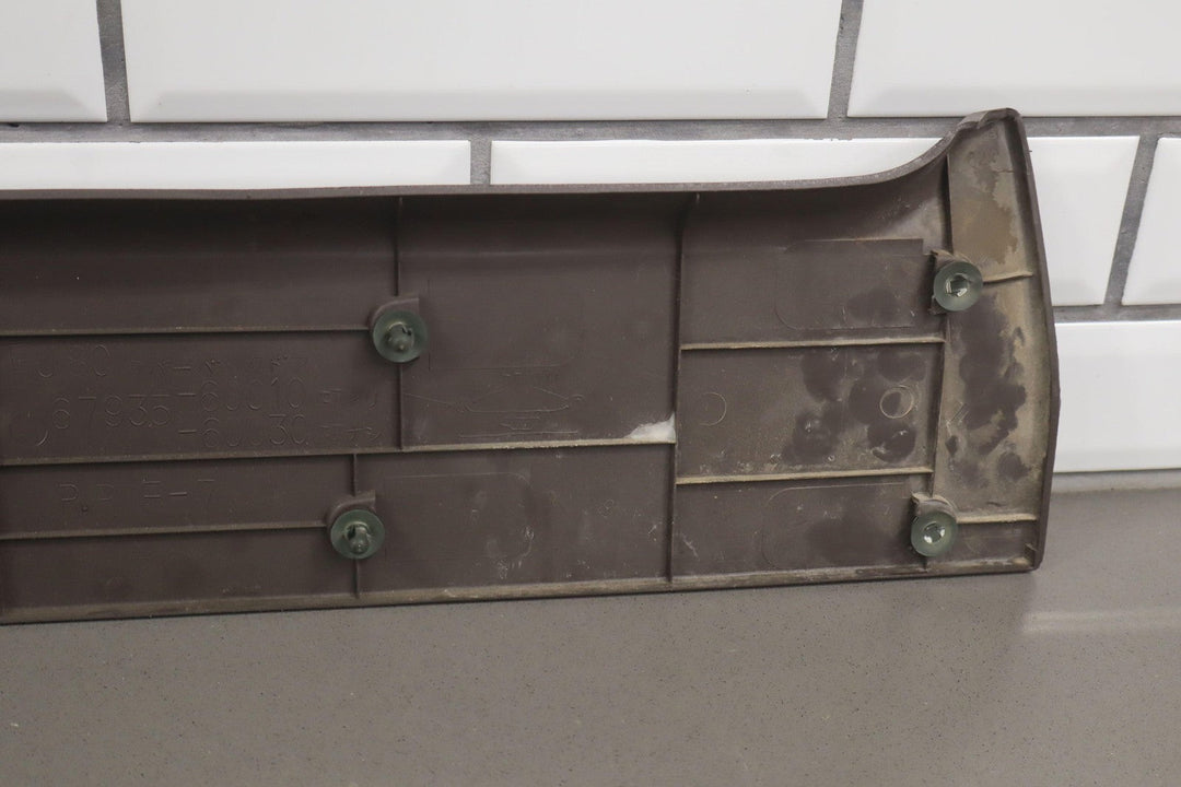 1991 - 1998 Toyota LandCruiser Upper Tailgate Interior Trim Panel W/Handle