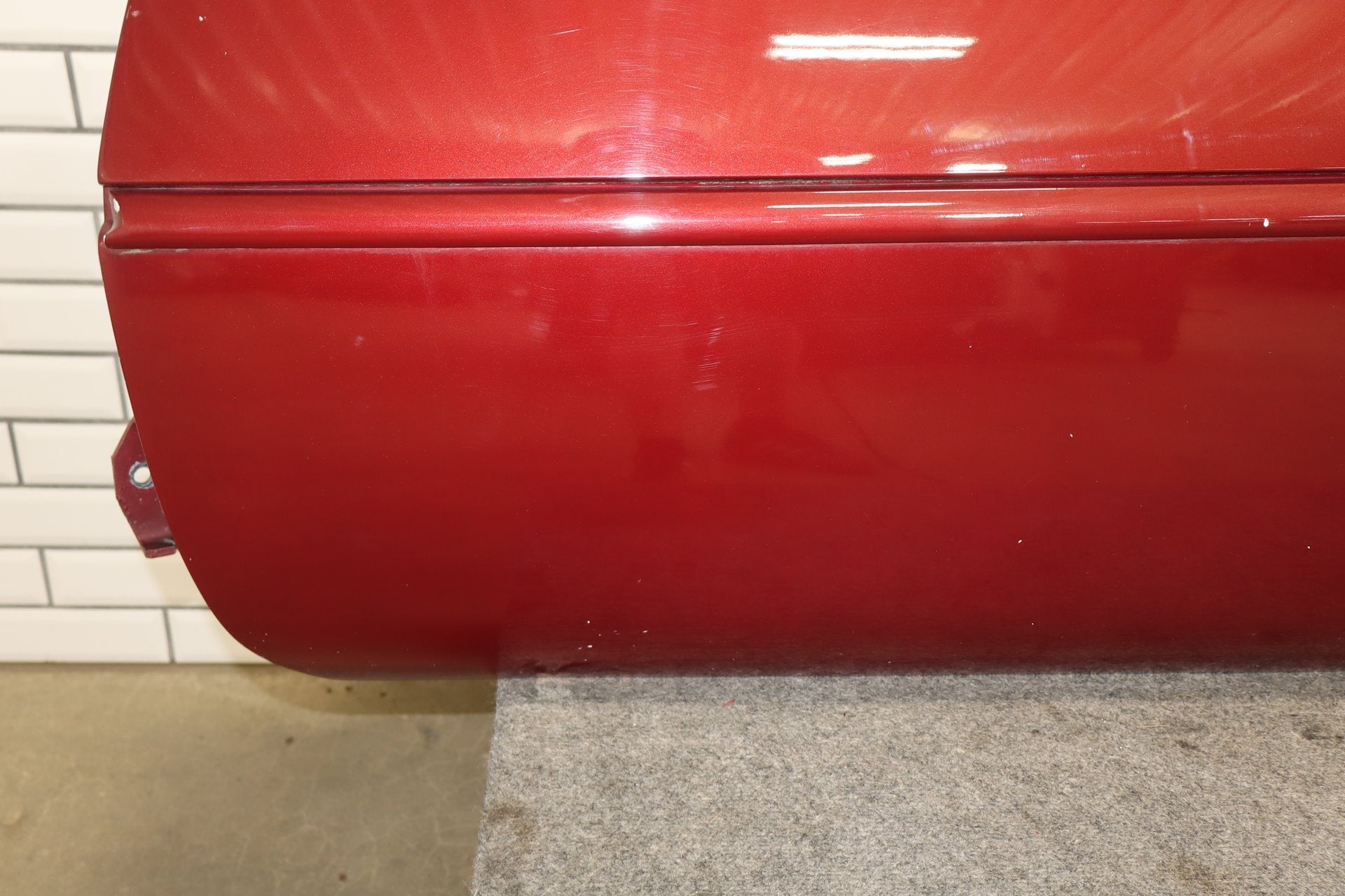 1991 Chevrolet Corvette Base Left Front Door Dark Red 75