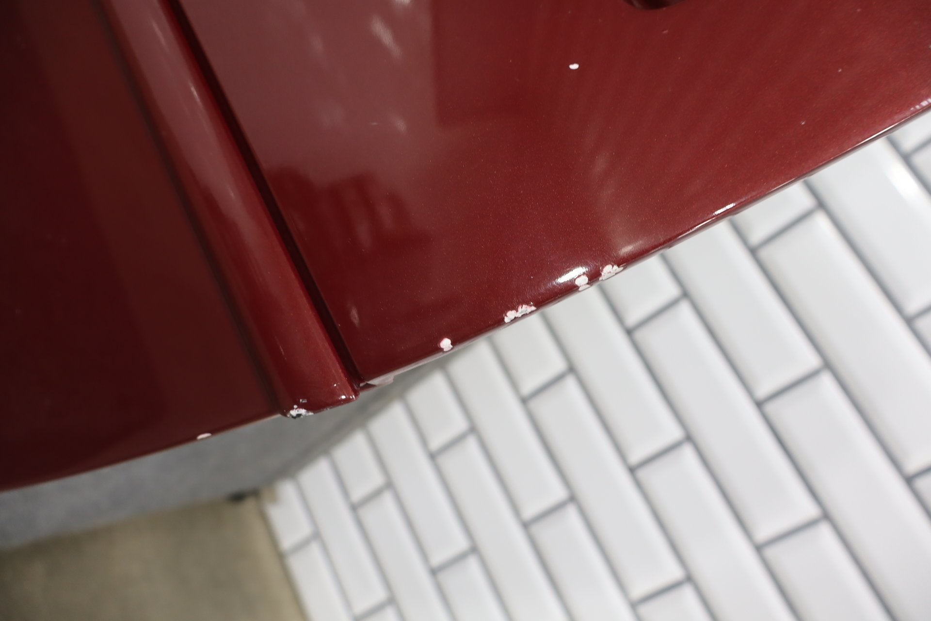 1991 Chevrolet Corvette Base Left Front Door Dark Red 75