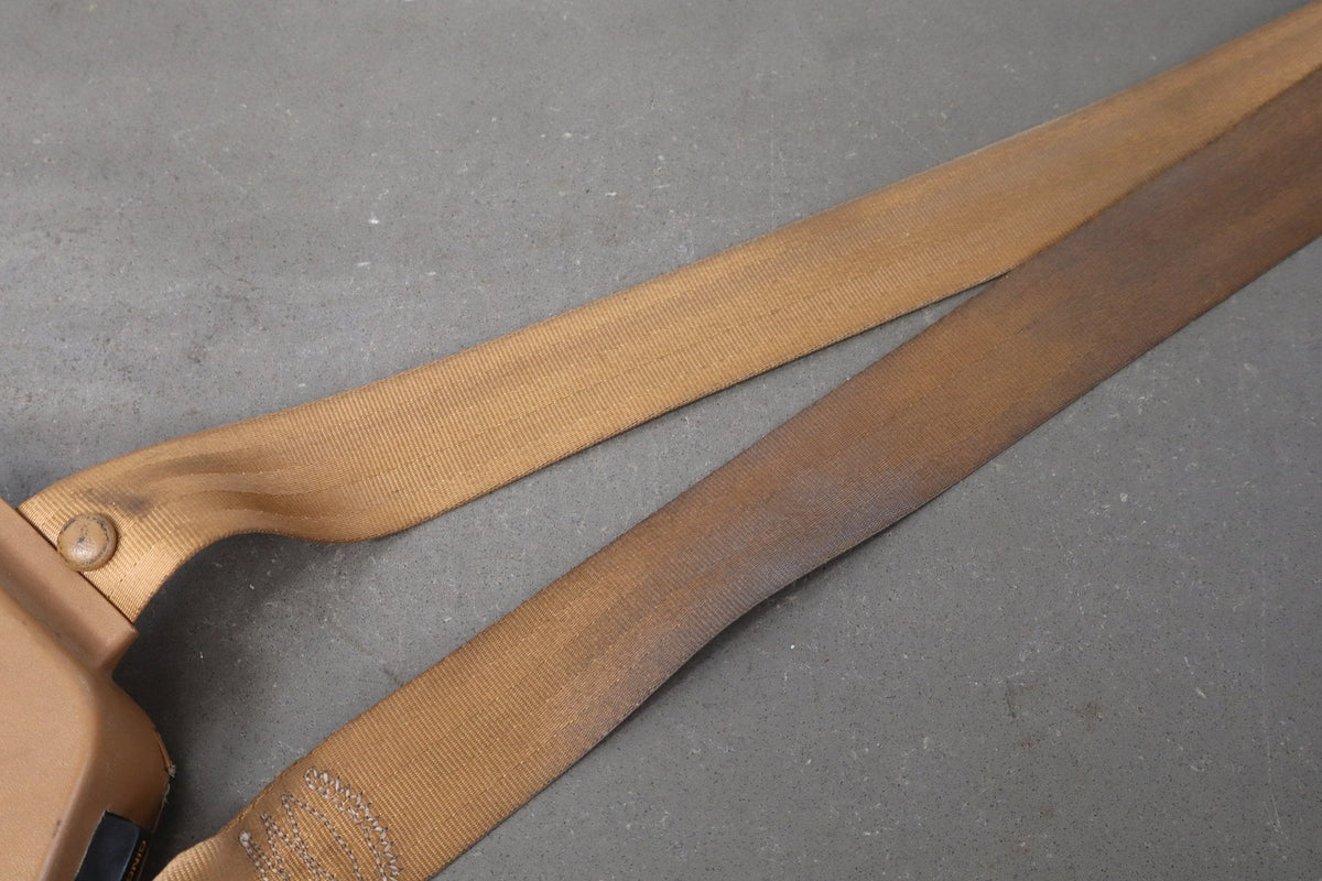 1991 Chevrolet Corvette C4 Coupe Pair- Seat Belts Saddle