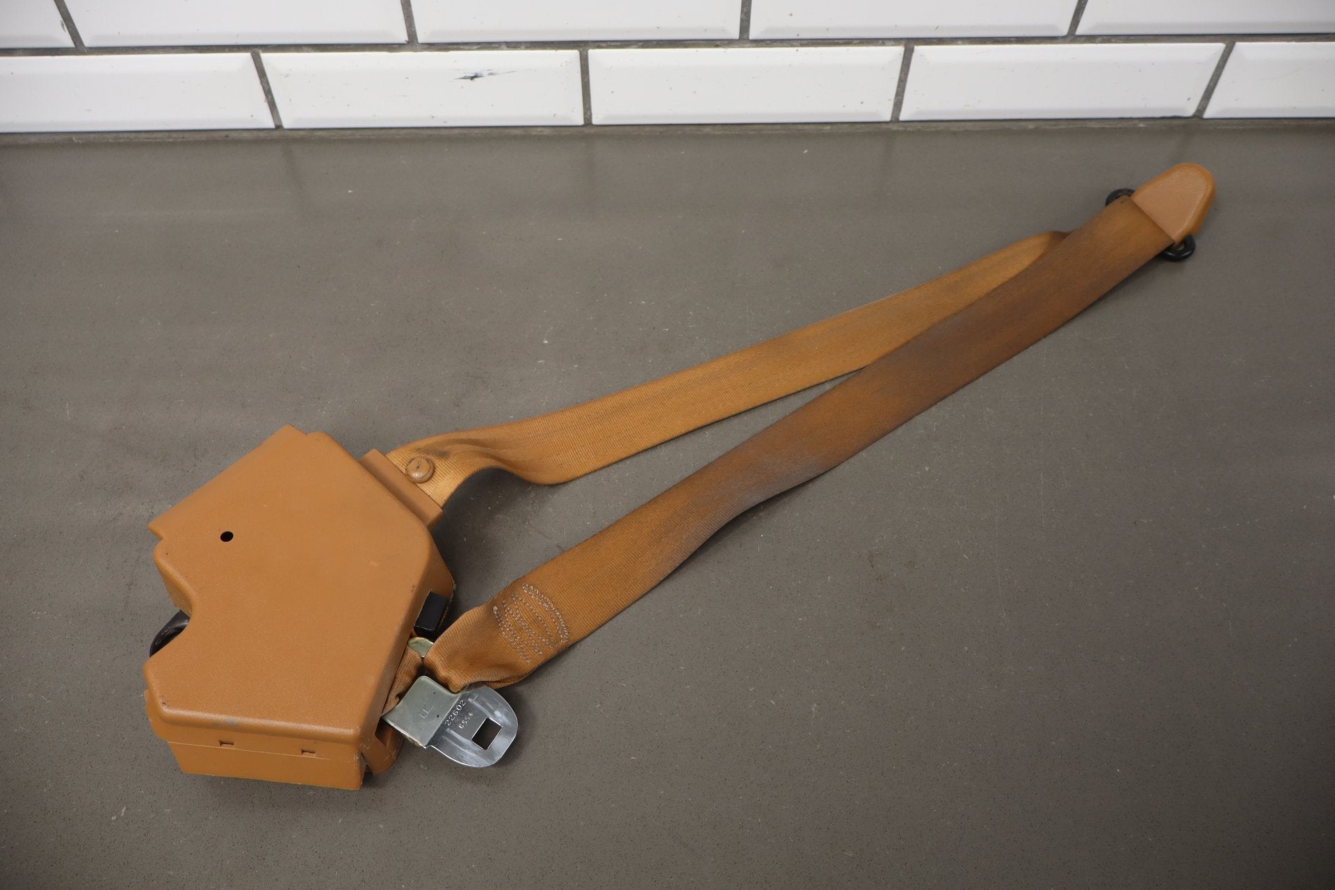 1991 Chevrolet Corvette C4 Coupe Pair- Seat Belts Saddle