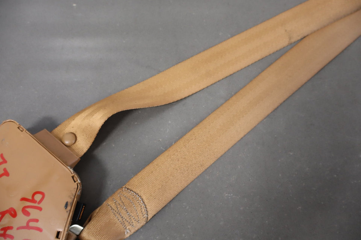 1991 Chevrolet Corvette C4 Coupe Pair- Seat Belts Saddle