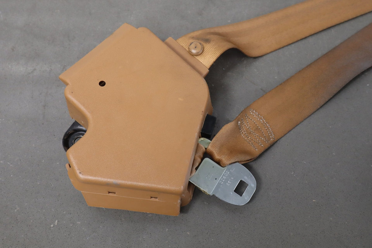 1991 Chevrolet Corvette C4 Coupe Pair- Seat Belts Saddle