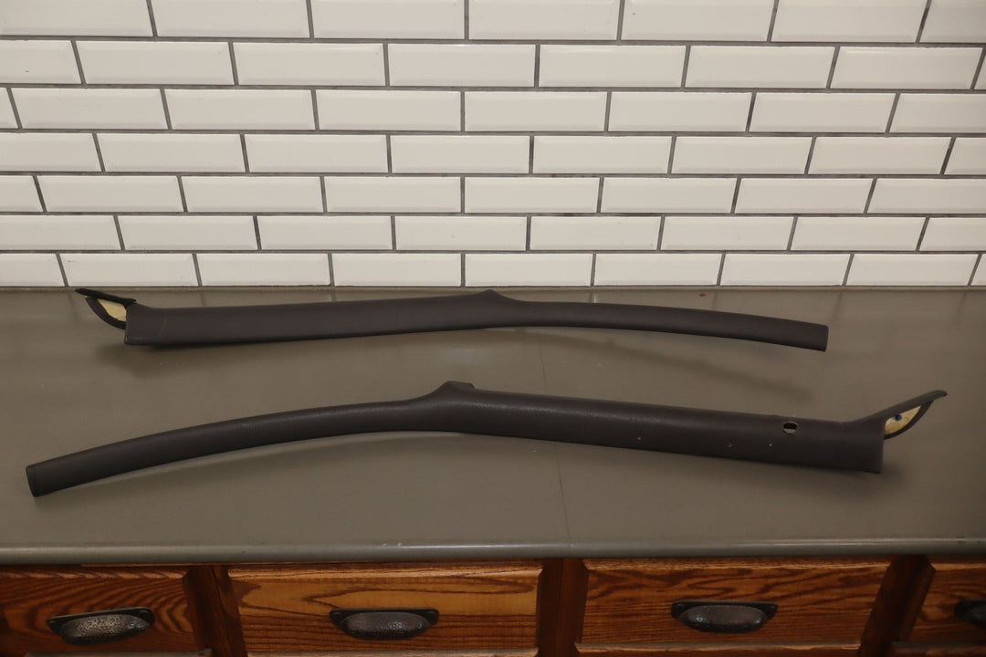 1991 Mitsubishi 3000GT VR4 Right RH Interior A Pilar Trim Graphite Grey