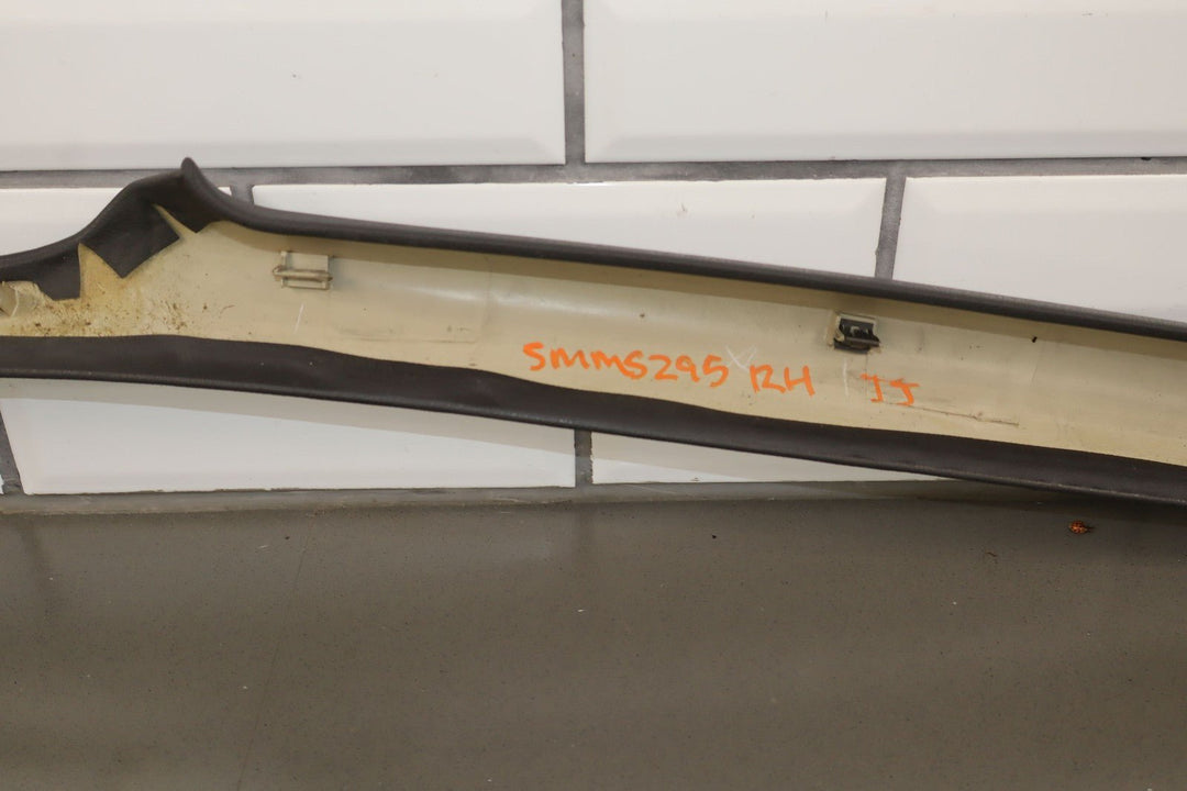 1991 Mitsubishi 3000GT VR4 Right RH Interior A Pilar Trim Graphite Grey