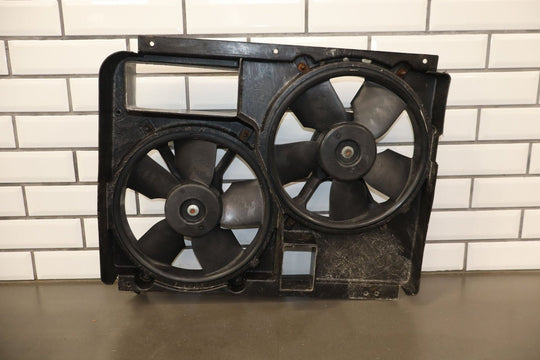 1991â1996 C4 Corvette OEM Dual Radiator Cooling Fan Shroud Assembly
