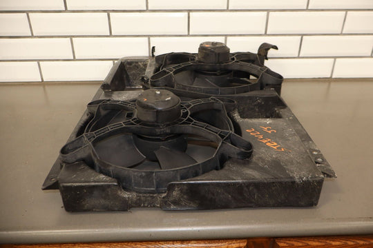 1991â1996 C4 Corvette OEM Dual Radiator Cooling Fan Shroud Assembly