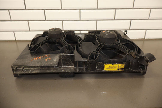 1991â1996 C4 Corvette OEM Dual Radiator Cooling Fan Shroud Assembly