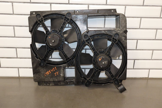 1991â1996 C4 Corvette OEM Dual Radiator Cooling Fan Shroud Assembly