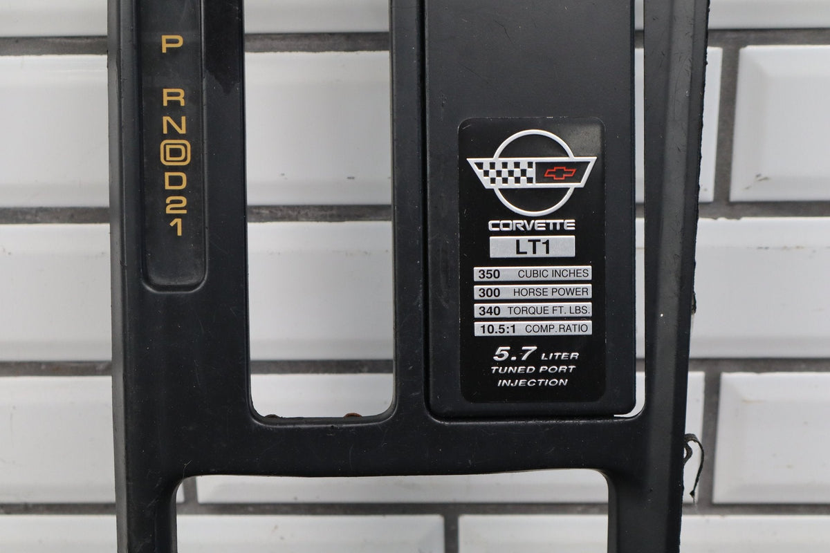 1992-1993 Chevrolet Corvette C4 Automatic Floor Shifter Bezel | Ashtray