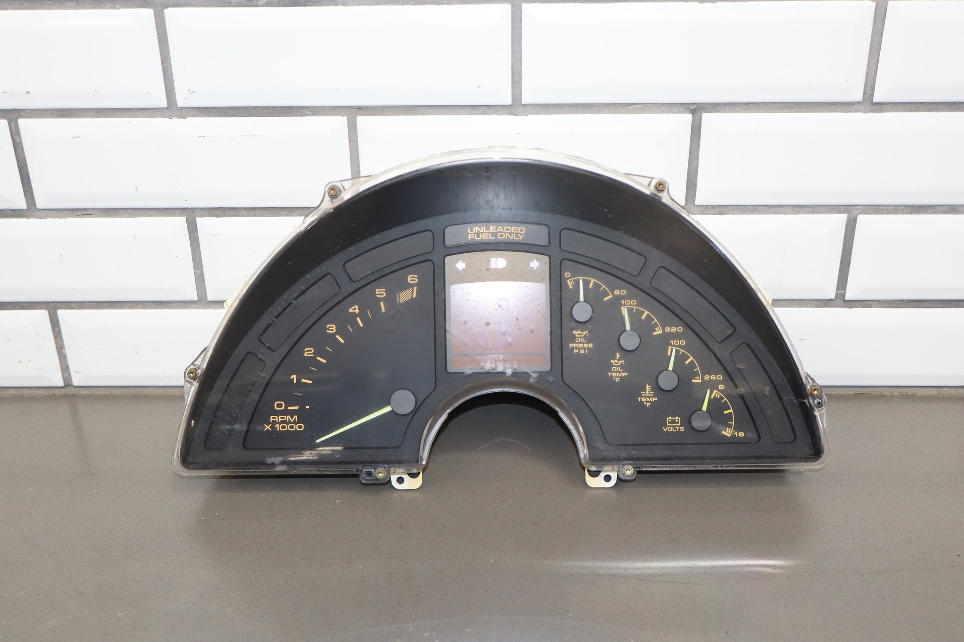 1992-1993 Chevrolet Corvette C4 Digital Speedometer 89925 Miles