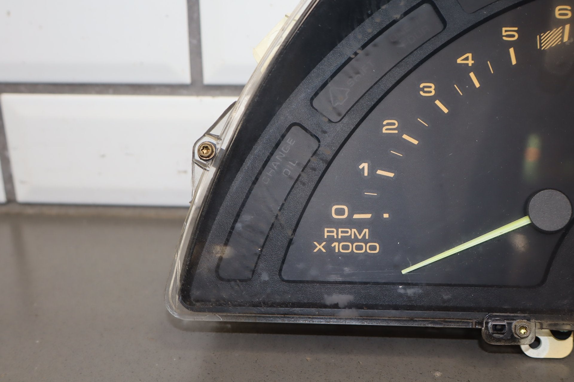 1992-1993 Chevrolet Corvette C4 Digital Speedometer 89925 Miles