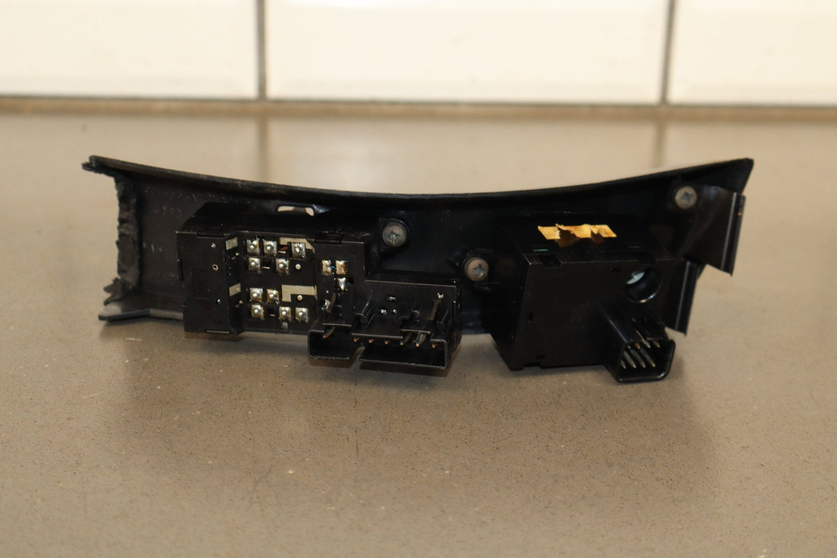 1992-1993 Chevrolet Corvette C4 LH Driver Window Switch W/ Bezel