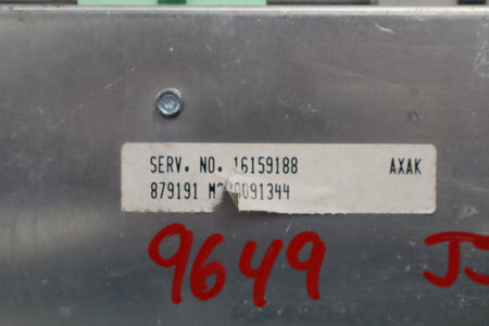 1992-1993 Chevrolet Corvette Chassis Computer 88999216 OEM