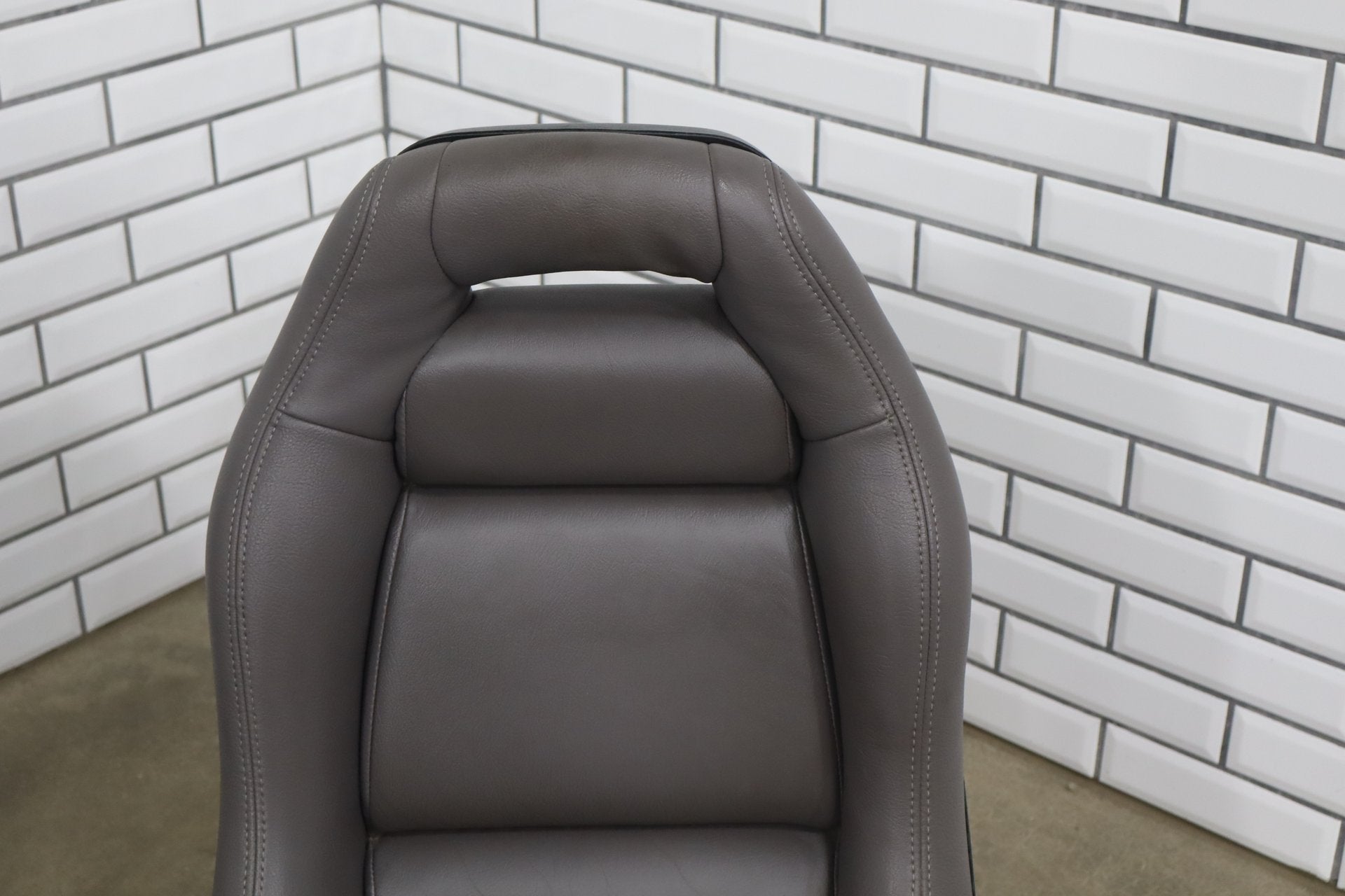 1992-1995 Dodge Viper RT/10 Gray Leather Seats Pair OEM Low Mile 15k