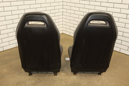 1992-1995 Dodge Viper RT/10 Gray Leather Seats Pair OEM Low Mile 15k