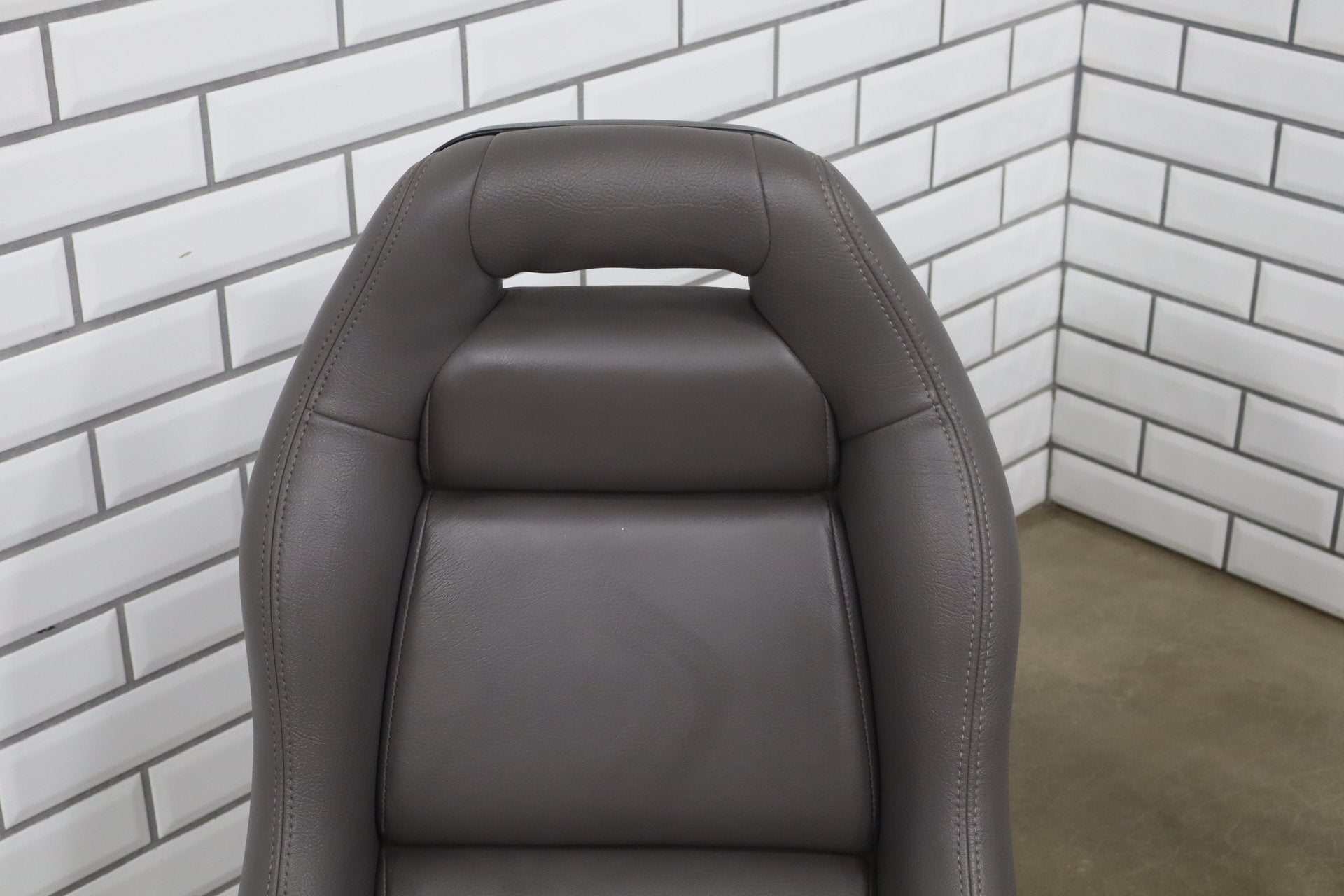 1992-1995 Dodge Viper RT/10 Gray Leather Seats Pair OEM Low Mile 15k