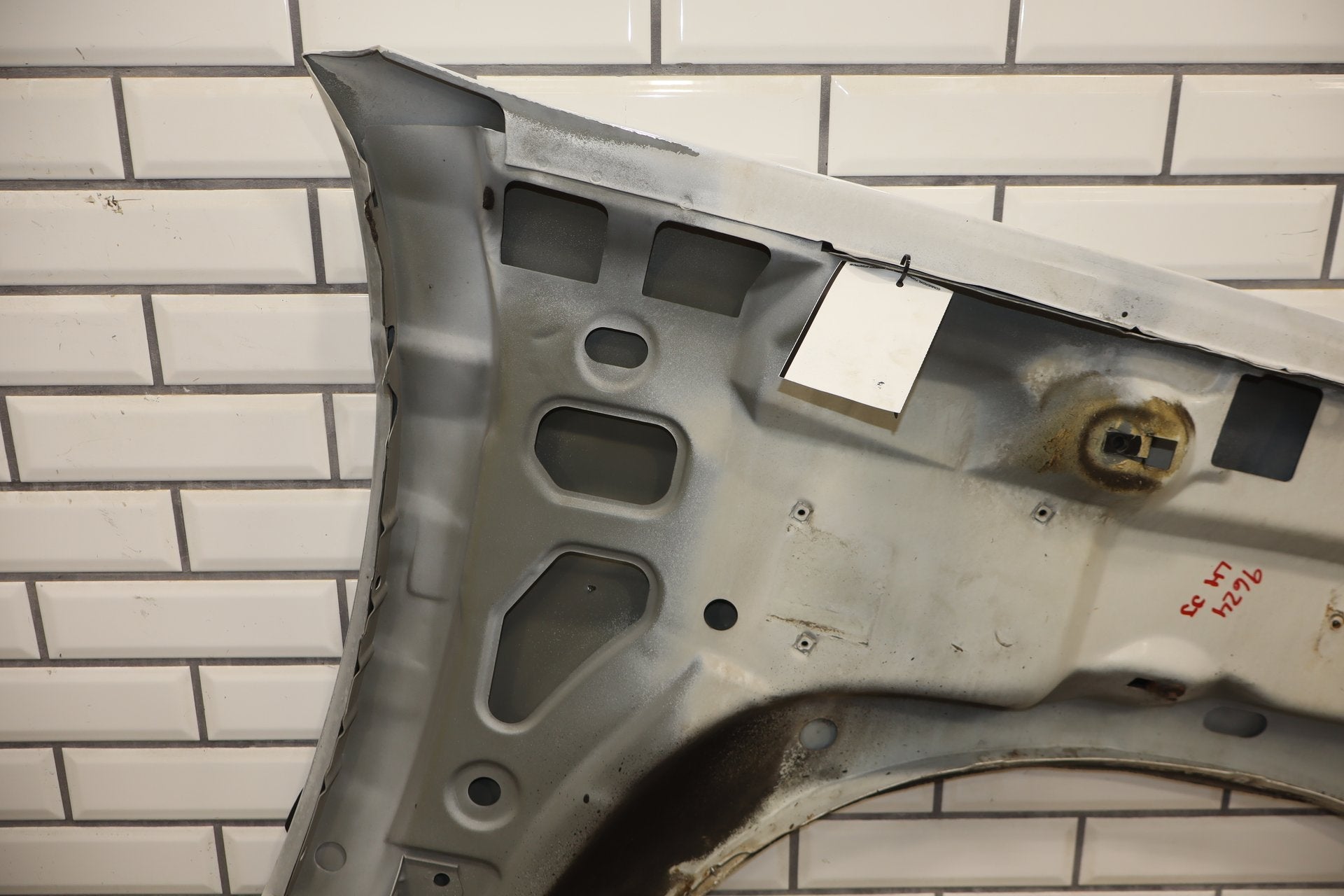 1992-1997 Ford Series OBS F150 F250 F350 Driver Left LH Fender Oxford White