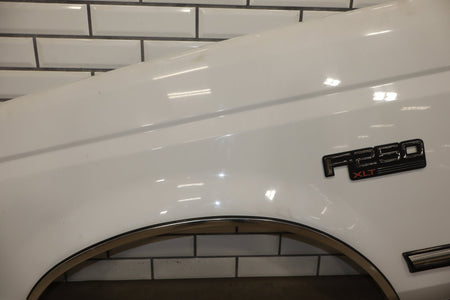 1992-1997 Ford Series OBS F150 F250 F350 Driver Left LH Fender Oxford White