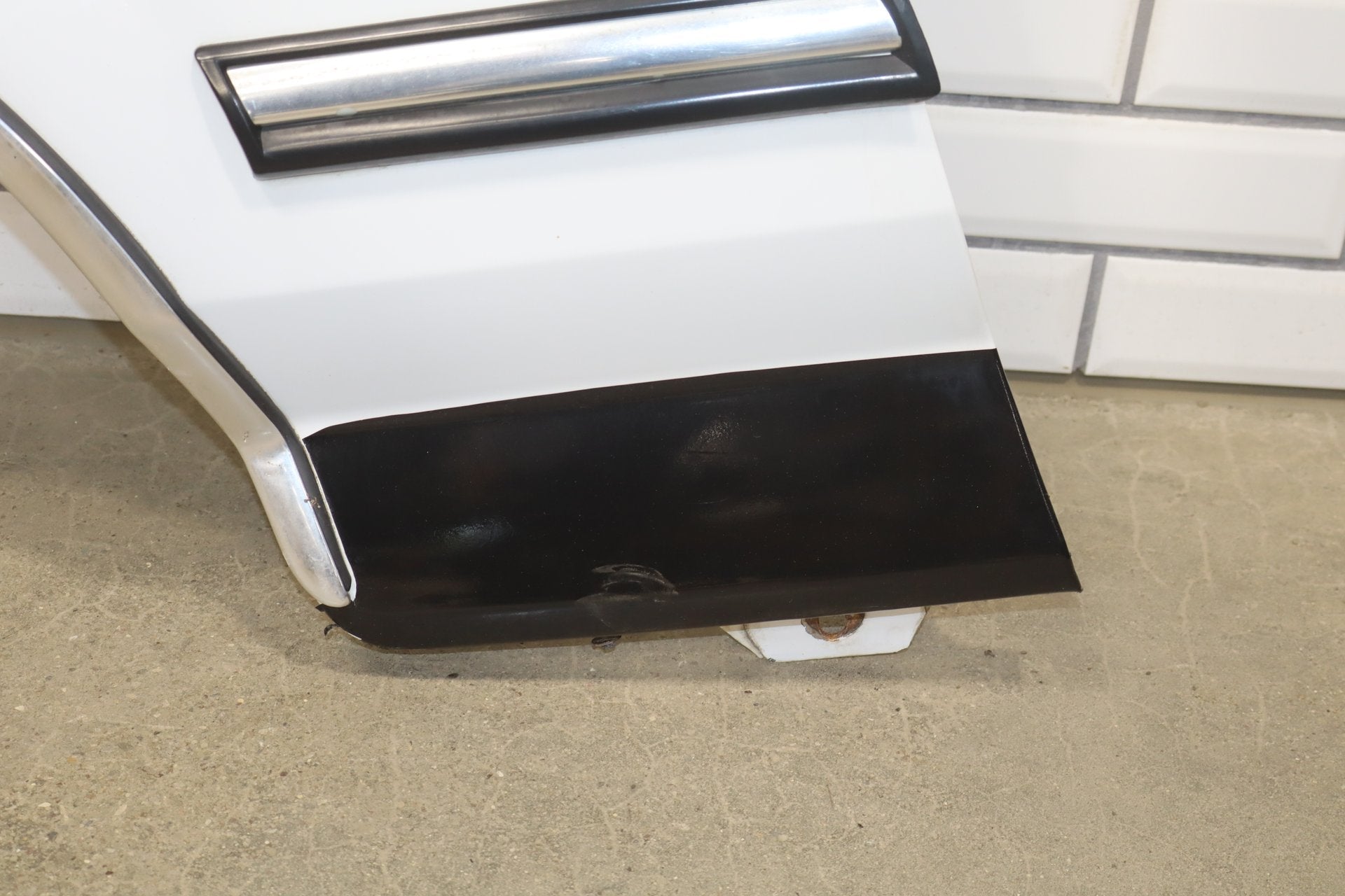 1992-1997 Ford Series OBS F150 F250 F350 Driver Left LH Fender Oxford White
