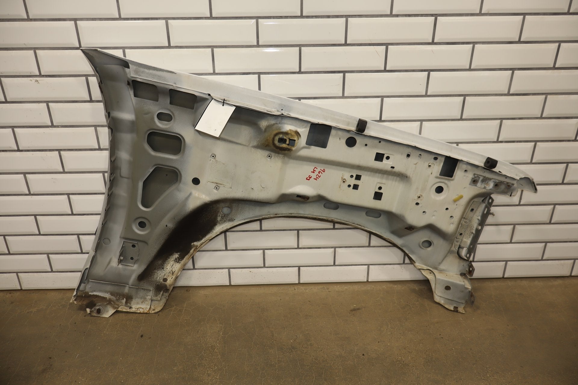 1992-1997 Ford Series OBS F150 F250 F350 Driver Left LH Fender Oxford White