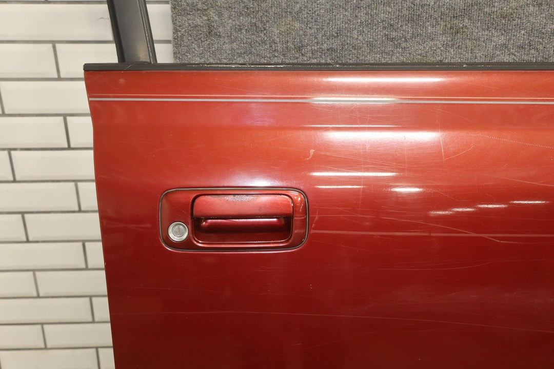1992 - 1997 Toyota LandCruiser Right Passenger Front Door Shell *Med Red Pearl 3H4