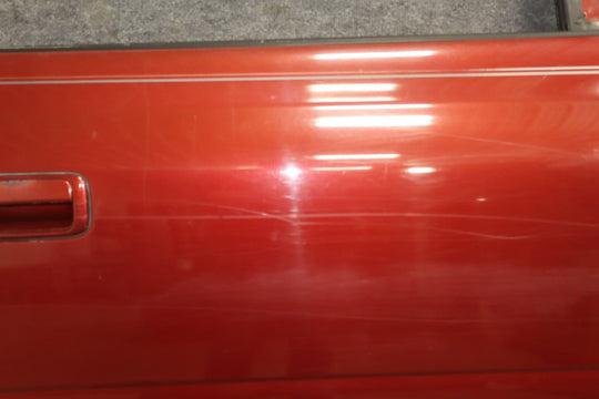 1992 - 1997 Toyota LandCruiser Right Passenger Front Door Shell *Med Red Pearl 3H4