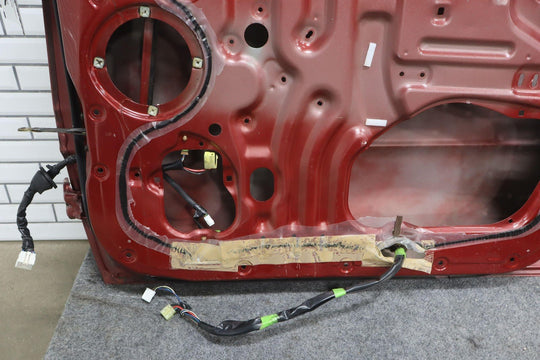 1992 - 1997 Toyota LandCruiser Right Passenger Front Door Shell *Med Red Pearl 3H4