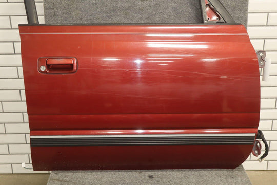 1992 - 1997 Toyota LandCruiser Right Passenger Front Door Shell *Med Red Pearl 3H4