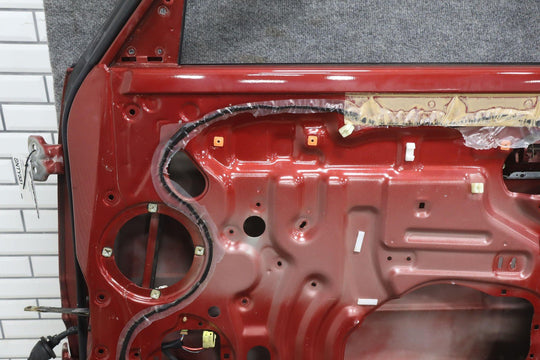 1992 - 1997 Toyota LandCruiser Right Passenger Front Door Shell *Med Red Pearl 3H4